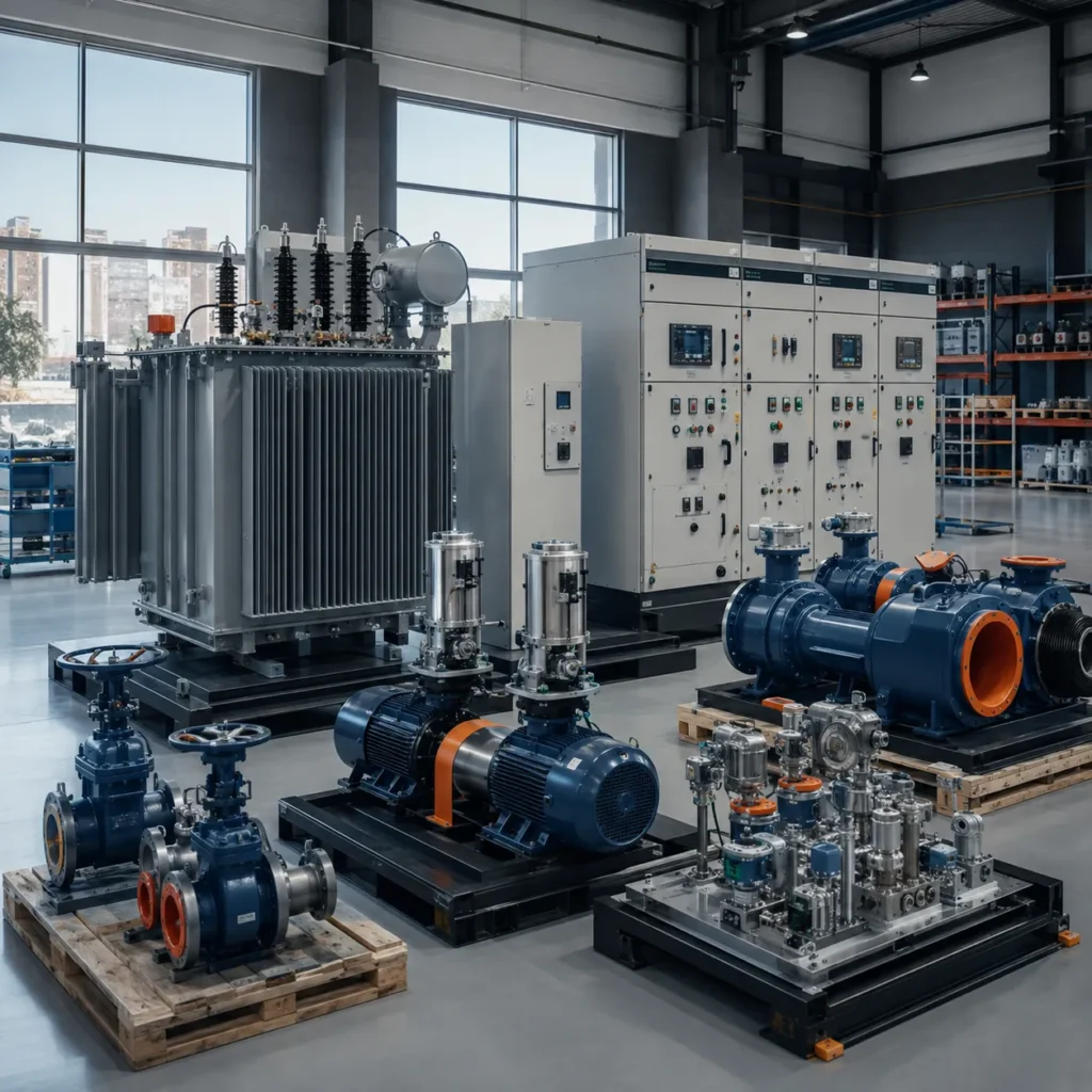 Precision Equipment Staging for Project Delivery Aqua For Contracting & Engineering Solutions